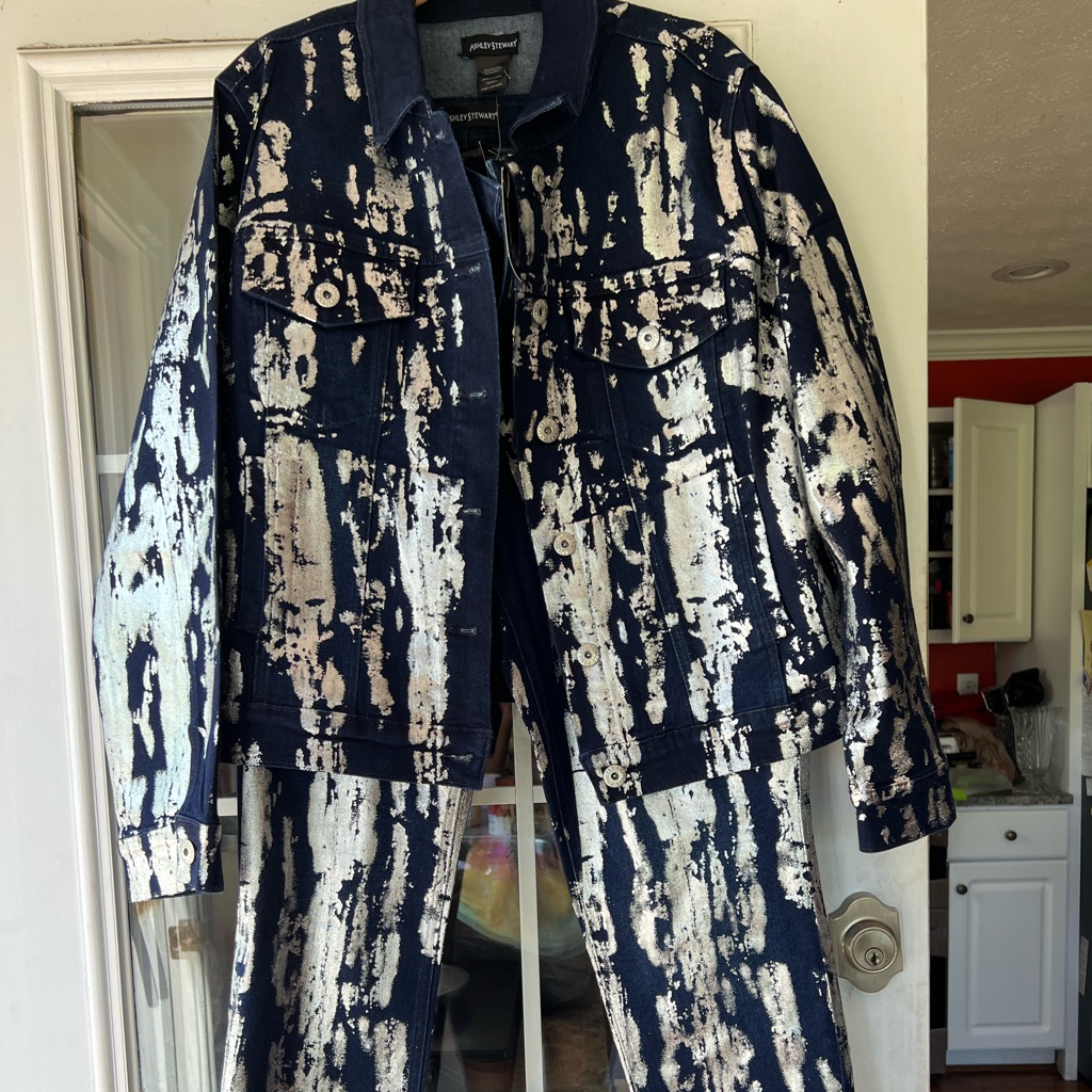 Denim Set From Ashley Stewart Brand New Never Worn